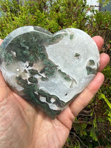 Moss agate crystal healing - crystal,