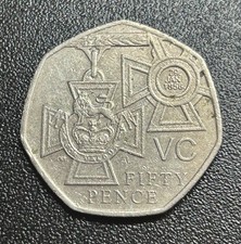 2006 VC Victoria Cross 50p Coin  #0467