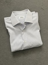 Brioni Poplin Stripe Shirt