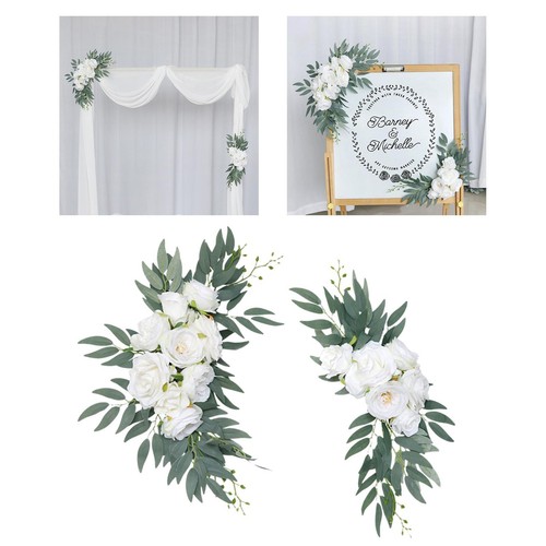2pcs wedding arch flowers swag - 2pcs,