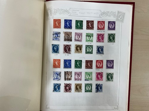 Stamps loose leave album - loose,