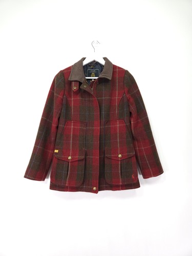 Joules coat size red brown - coat,