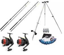 Beach Fishing set Rods Reels