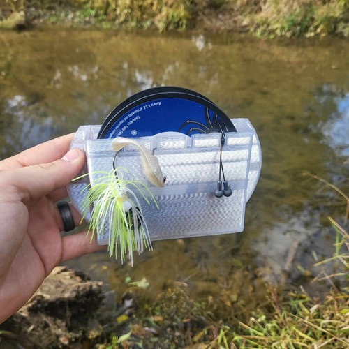 Fishing line caddy bass - line,
