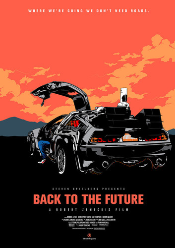 Back the future - back, vintage