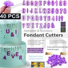 40PCS ALPHABET LETTER AND