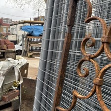  Wrought Iron gates, garden