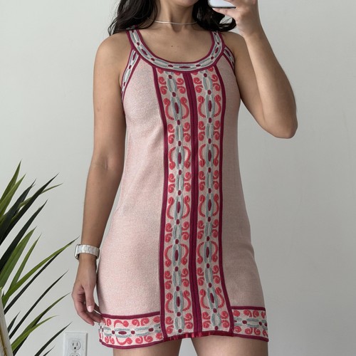 Missoni dress pink knit - 6,