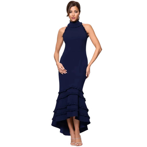 Xscape navy blue - blue, neck