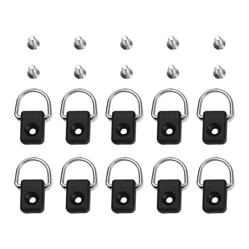 10pcs black canoe kayak - black,
