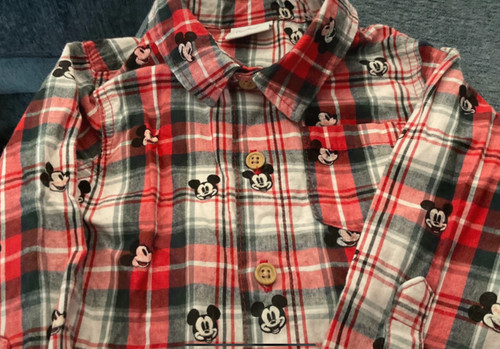 Baby boys mickey mouse shirt