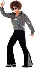Men`s Disco Dude Costume + Wig