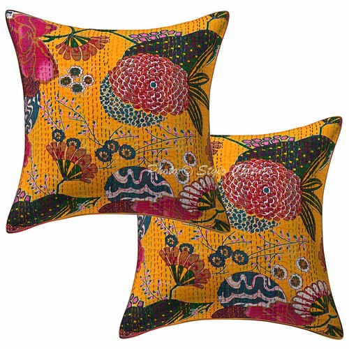 Indian printed kantha - indian, cotton