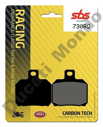 Sbs rear brake pads - rear, carbon