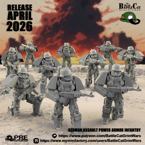 German power armour infantry - armour,