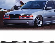 2PCS Upper Headlight Cover
