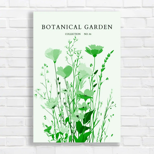 Botanical garden vibrant - botanical,