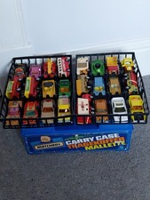 Matchbox Superfast 24 Car Carrybox With  24 Near Mint To Mint Examples Nice Lot.