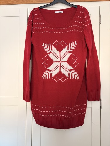 Christmas jumper red - size, uk