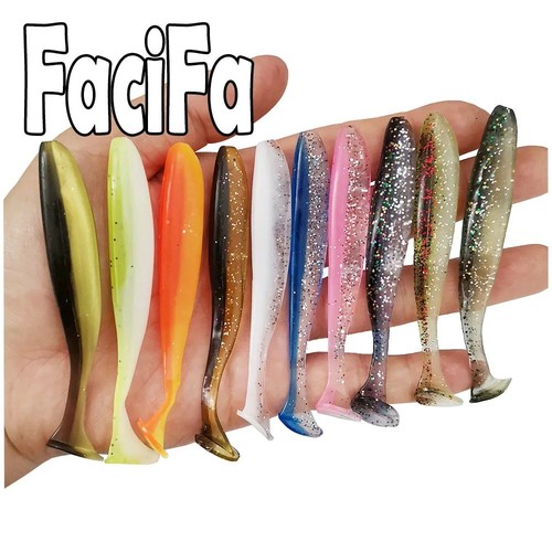 10pcs soft shrimp fake bait - 10pcs,