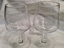 Menabrea italian beer etched - beer,