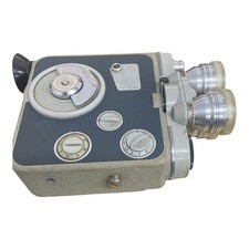 Eumig C3 Cine Movie Camera 8mm Grey 3 Lens Turret  Vintage Retro Collectable