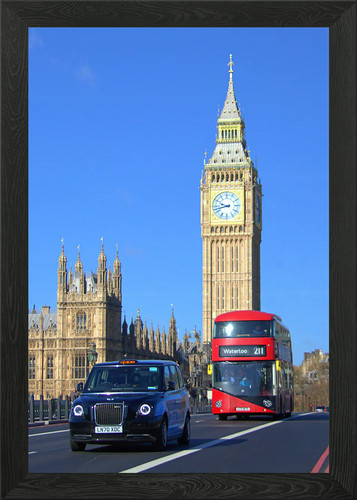 London framed wall art poster - london,