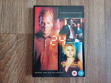 24 COMPLETE SEASON 1 DVD BOX SET. 6 DISC SET. REGION 2. 2008. SLIMLINE EDITION.
