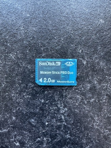 Sandisk 0gb pro duo memory - 2.0gb,