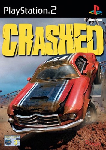 Crashed racing car - racing:,