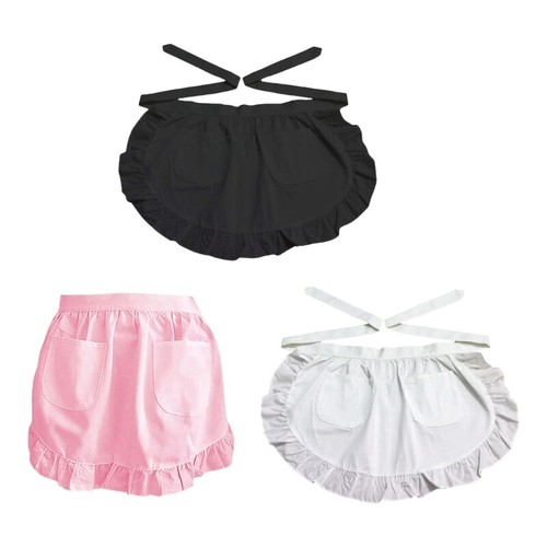 Elegant maid waist apron - maid,
