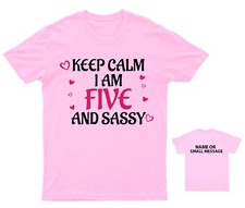 Keep calm I am 5 years and