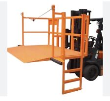 MAN CAGE Load Lifter Fork lift Safety Cage, Loading Unloading Containers Used