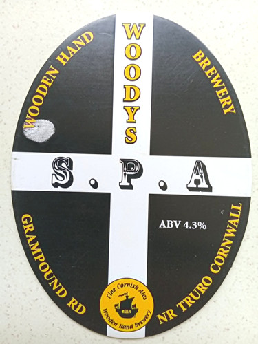 Wooden hand brewery woodys - brewery,
