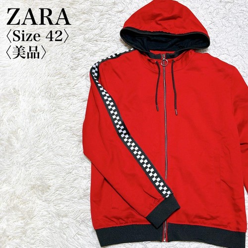 Zara red checker flag - zara,