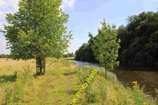 Photo A1 Footpath beside the Weaver Cooksongreen The River Weaver lookin c2014