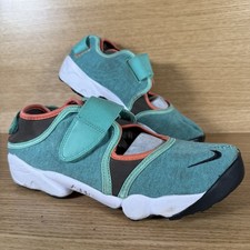 Nike Air Rift Men’s Shoes Size 7 UK Split Toe Crystal Mint Green Trainers 41 EUR