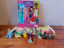 Disney Princess Great Adventures ,storybook with 10 figures & playmat- complete