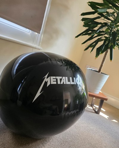 Inflatable metallica ball - inflatable,