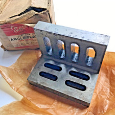 Angle Plate Eclipse 30 Cast Iron 4.5”x3.5”x3” Made in England Original Boxed