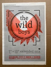 DURAN DURAN WILD BOYS POSTER
