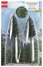 2 Realistic Tall Fir Trees