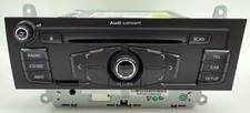 Audi Concert Radio Stereo Head Unit MP3 CD SD Card A4 A5 GENUINE 8T2057186AX