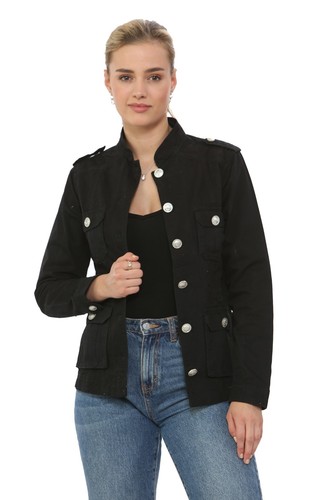 Women multi pocket military - multi,