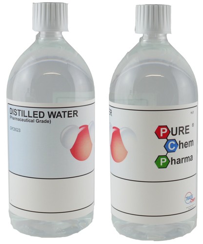 Distilled water pharmaceutical - distilled,