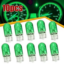 10Pcs T10 501 W5W Car Interior Side Light Dashboard Dash Panel Gauge Bulb 12V