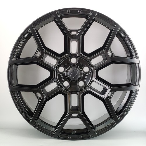 Black alloy wheels fits - ,