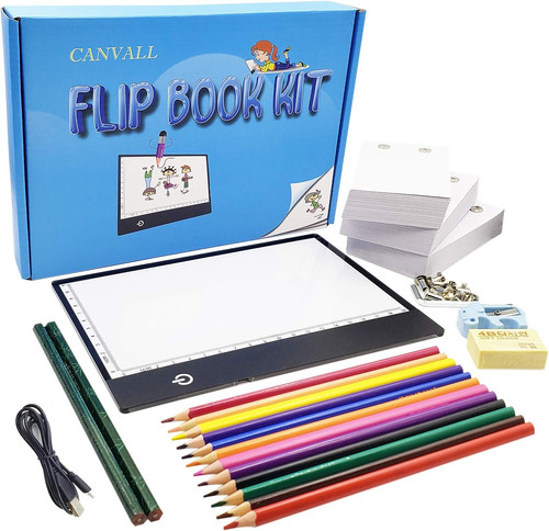 Flipbook set for drawing - drawing, and