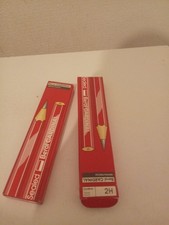2 × Berol Cardinal 2H Pencils