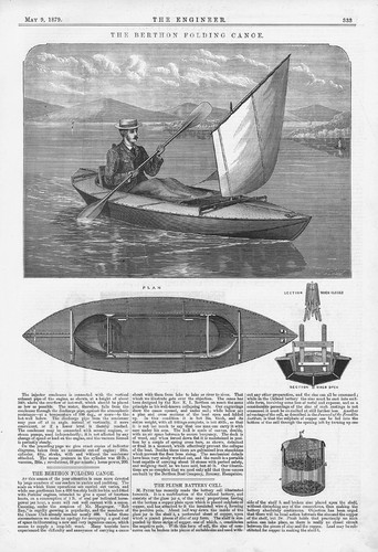 The berthon folding canoe - the,